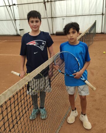 نتیجه دیدارهای معوقه از هفته های نهم و دهم مسابقات آدینه آکادمی تنیس بابک مشخص شد